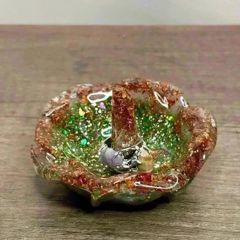 Hand Crafted Resin Ring Holder